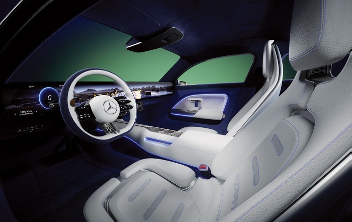 Mercedes interior uses cactus and mushroom leather, biotech silk