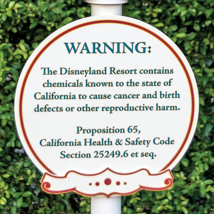 California Moving To Change Its Chemical Warning Labels