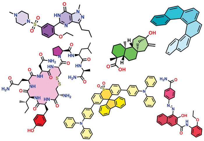 Image of colorized molecules. 09737-newscripts-chemdraw.jpg