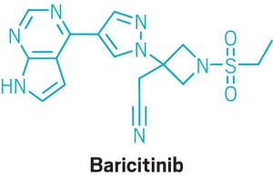 Baricitinib Baricitinib •