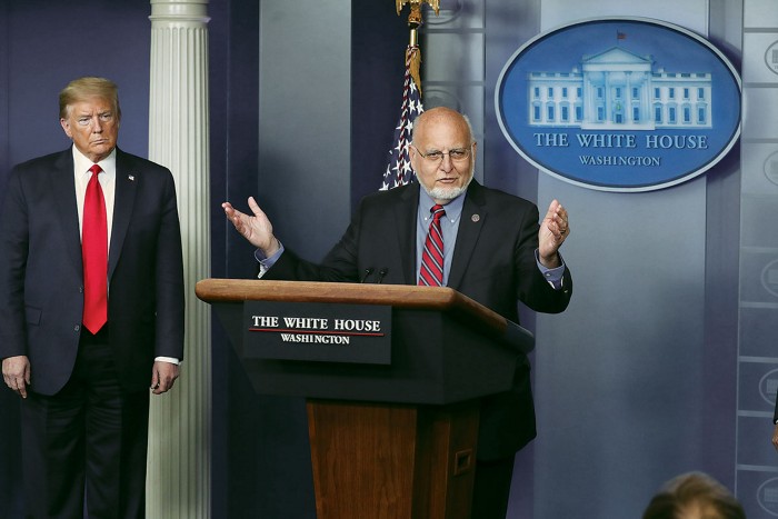 CDC sidelined by White House in coronavirus briefings