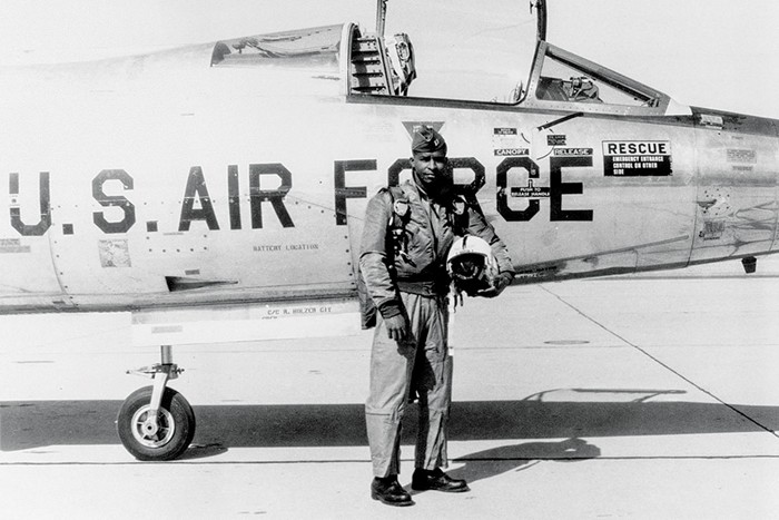 An image of Major Robert Lawrence. 09807-newscripts-robert.jpg
